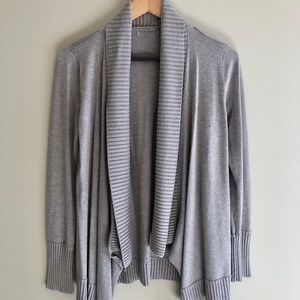 Tan/grey Cardigan